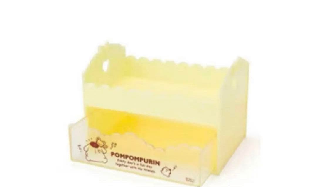 ポムポムプリン　激レア　マスコット　小物入れ　チェスト　キャラクター賞１位