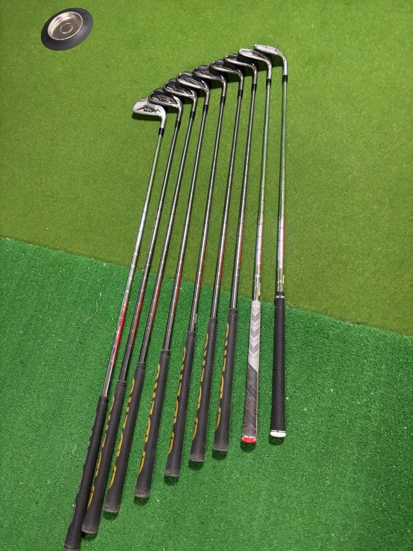 キャロウェイapex2019ブラックシャフト&AW、SW +4番（9本セット）