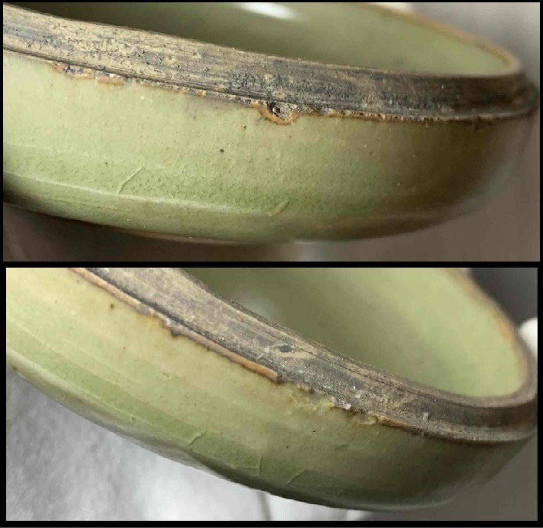 中国 刻草花図香合（印合)　f6230902