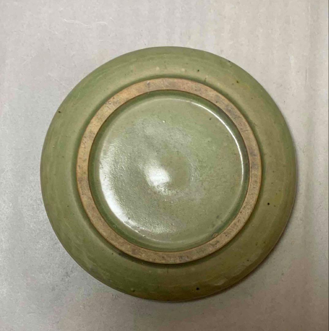 中国 刻草花図香合（印合)　f6230902