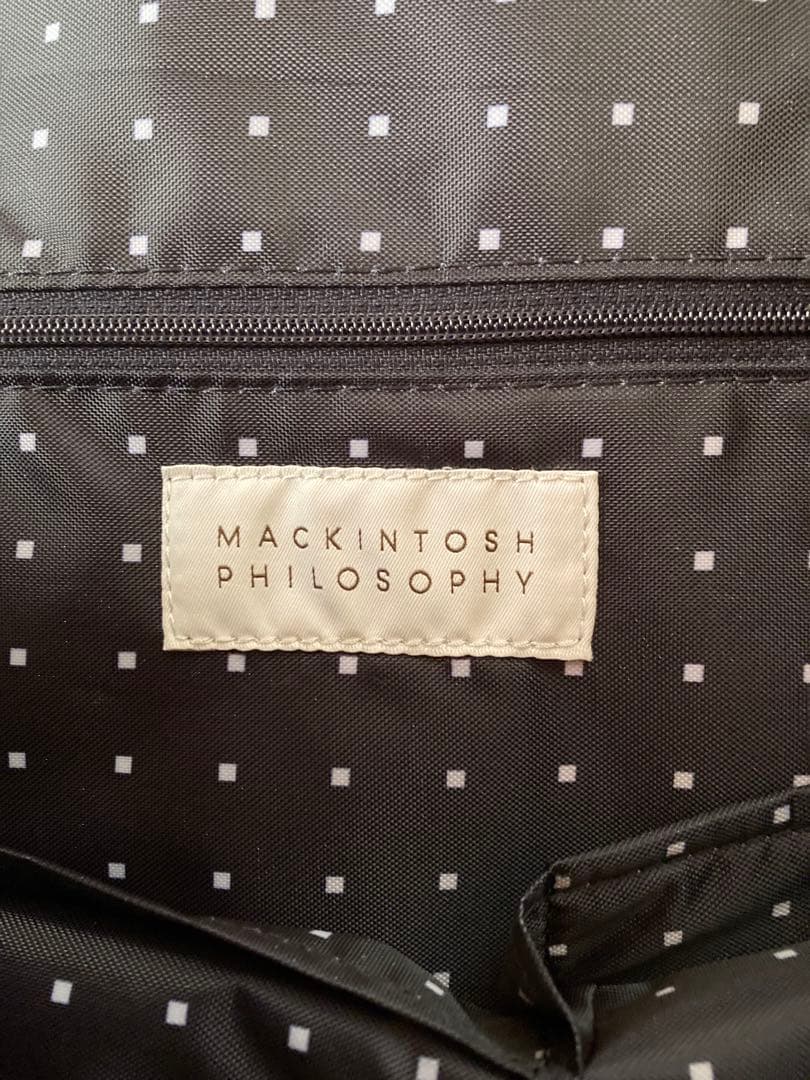 MACKINTOSH PHILOSOPHY ボストンバッグ ネイビー