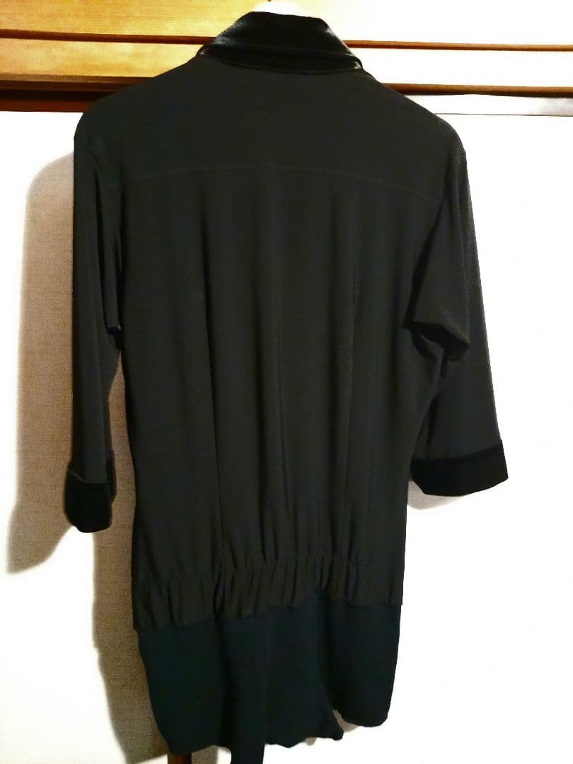 社交ダンス 競技ダンス ブラック ラテンシャツ L-LL タカダンス