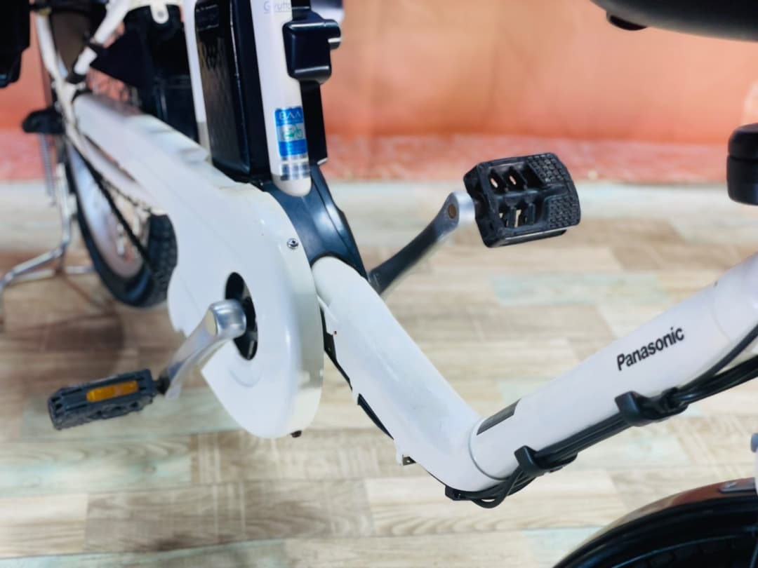 パナソニックギュット⭐️12AH！子供乗せ電動アシスト自転車Y2354