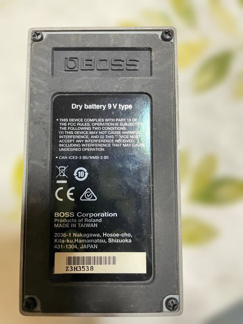 BOSS アコースティックプリアンプ AD-2