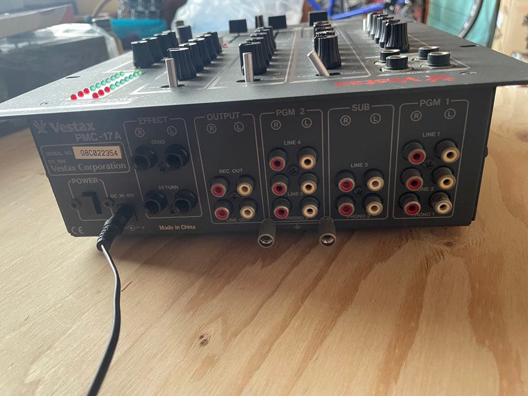 k*s様 レアVestax ベスタクス PMC-17A DJミキサー