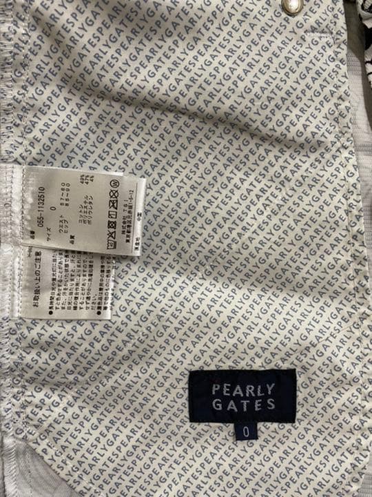 正規品パーリーゲイツ人気完売くじらプリントレディースショットパンツサイズ0