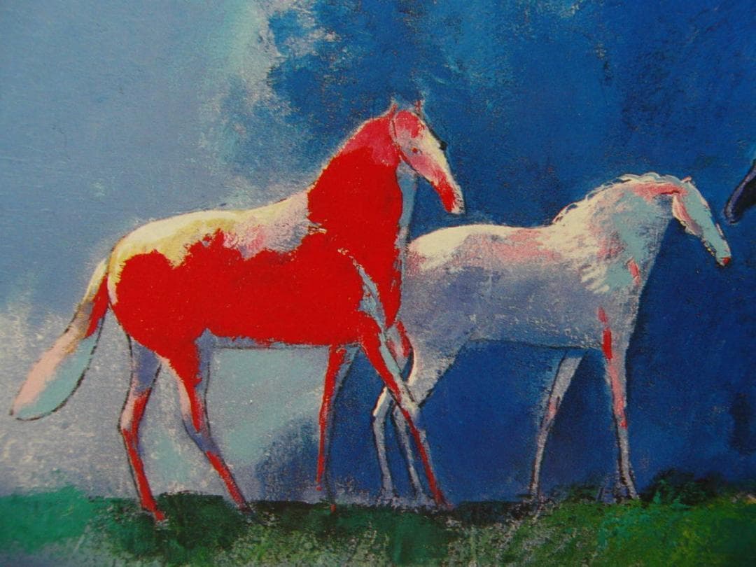 ポール・ギアマン、「夜明け」、希少画集・額装画、日本製・新品額縁にて額装致します