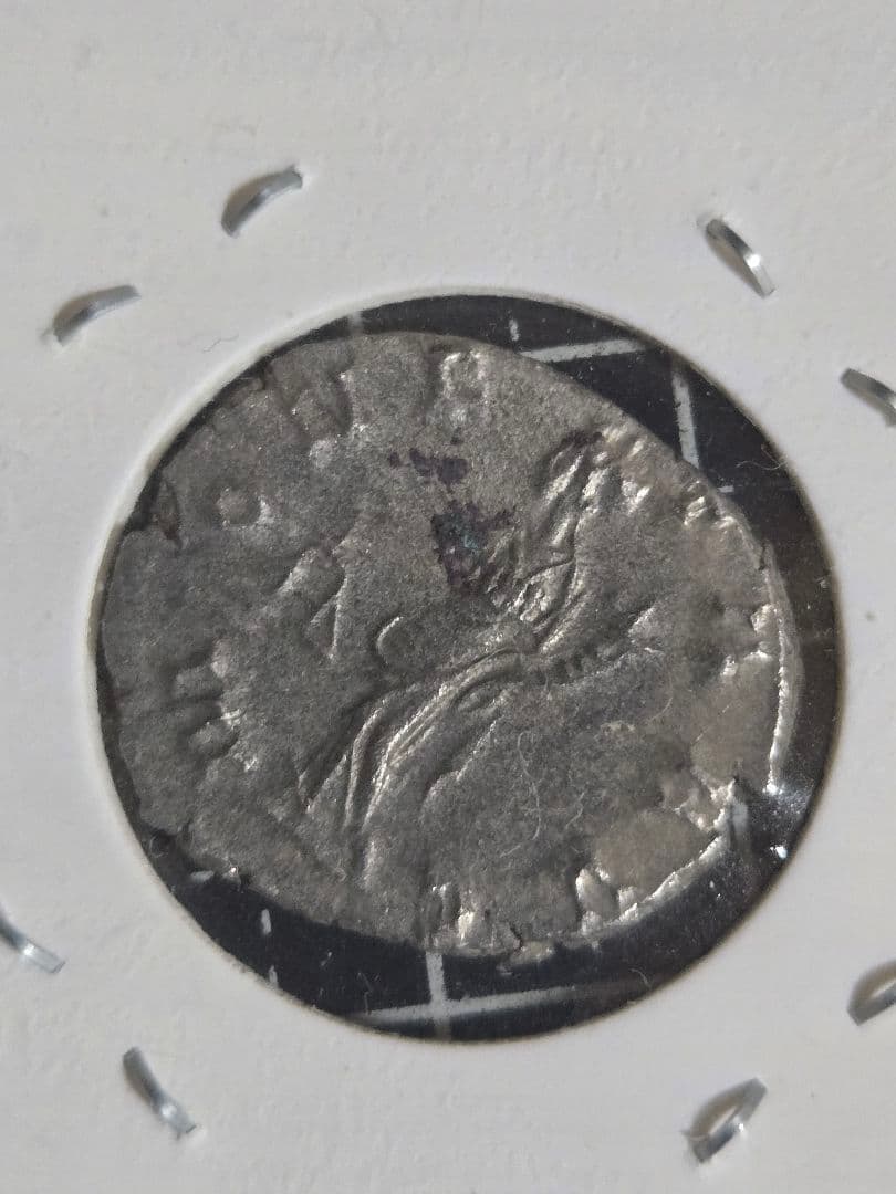 古代ローマ ポストゥムス帝時代 アントニニアヌス貨？詳細不明 3.4g 銀貨