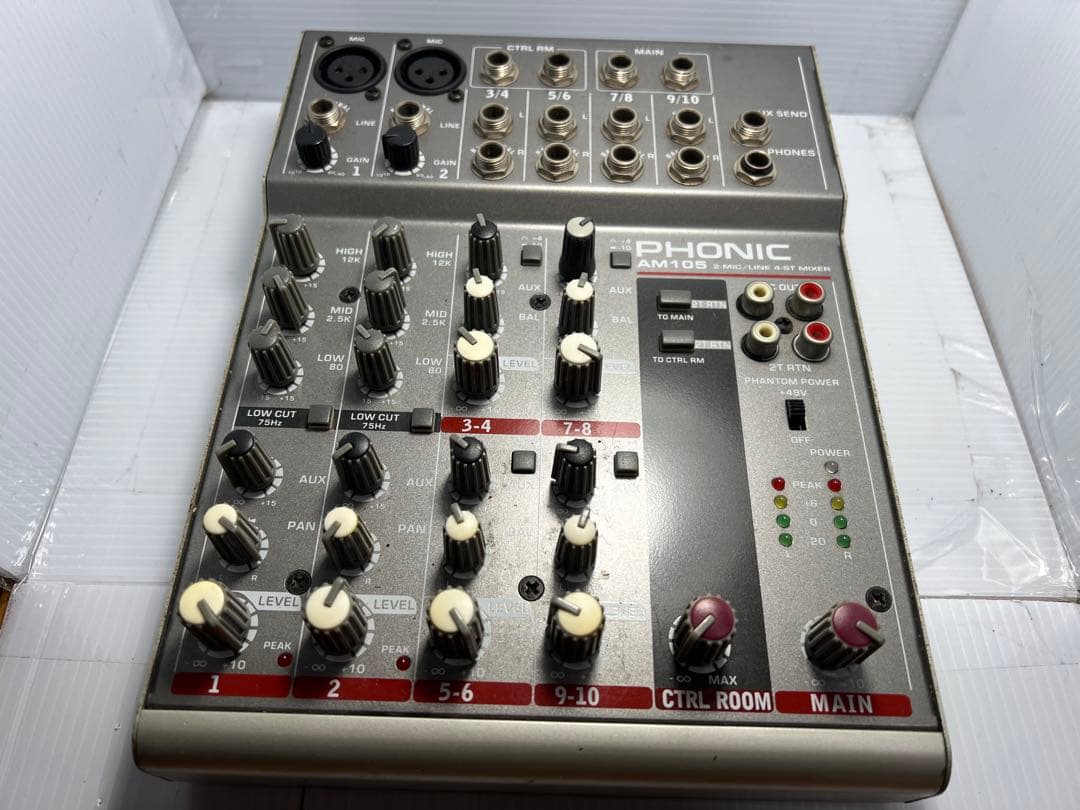 PHONIC フォニック AM105 アナログミキサー