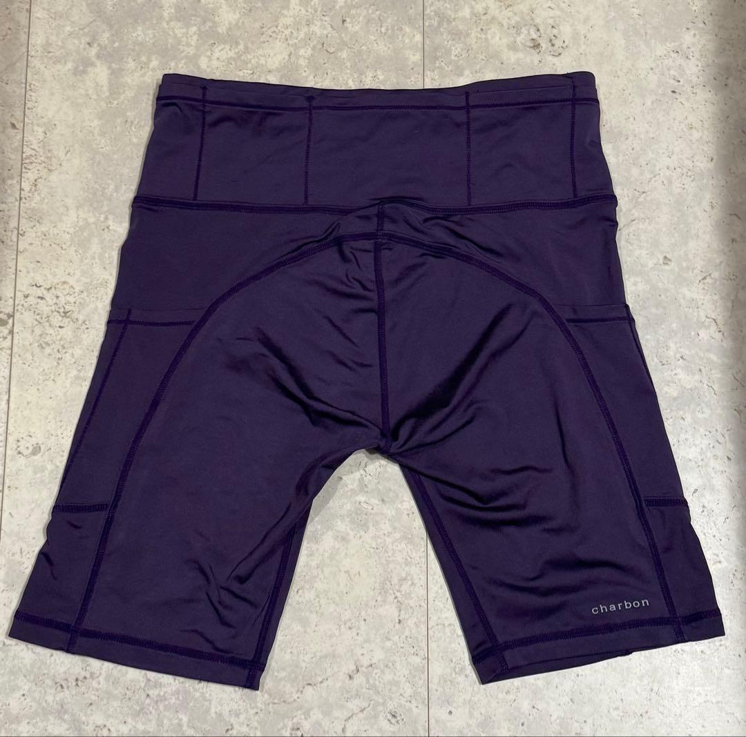 【美品】シャルボン charbon10 POCKETS SHORT ハーフタイツ