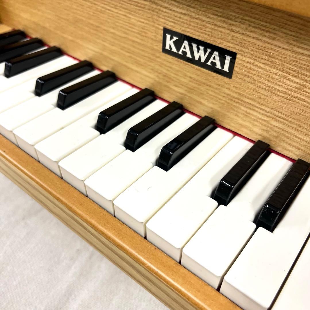 【美品】KAWAI カワイ ミニグランドピアノ ナチュラル 1144 知育玩具
