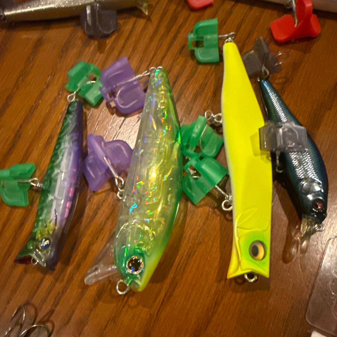 カゲロウ124ウェイキーブー112ガボッツなどルアー19点！引退品！早いもの勝ち