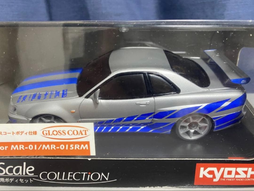京商 ミニッツ ワイルドスピード　スカイラインGT-R R34 ミニカー RC