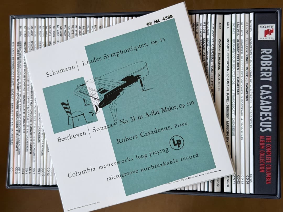 ロバート・カサデュス CD 完全 コロンビア アルバムコレクション