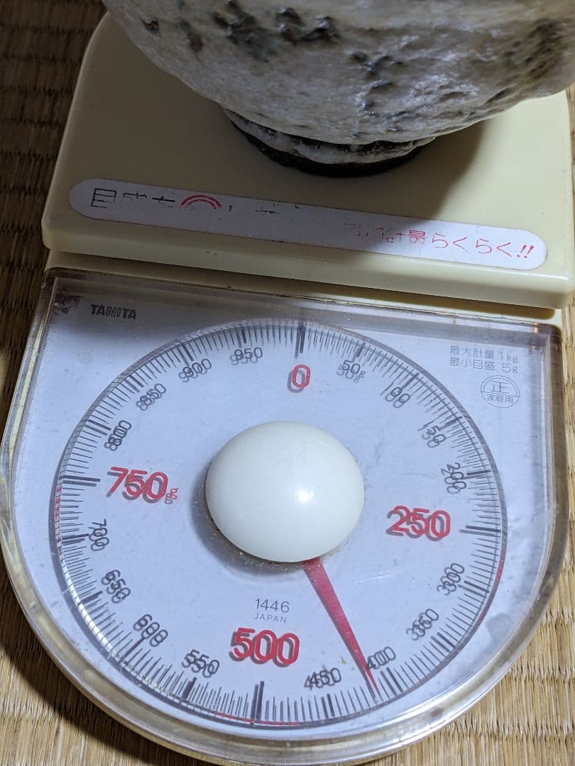 ♦茶道具 抹茶盌 竹節高台 唐津 益子焼？アンティーク 骨董品 コレクション