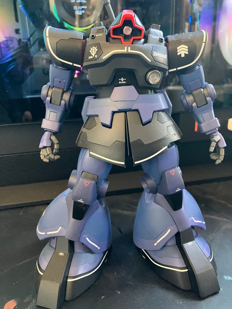 週末限定価格　MG ドム黒い三連星専用　全塗装　改修