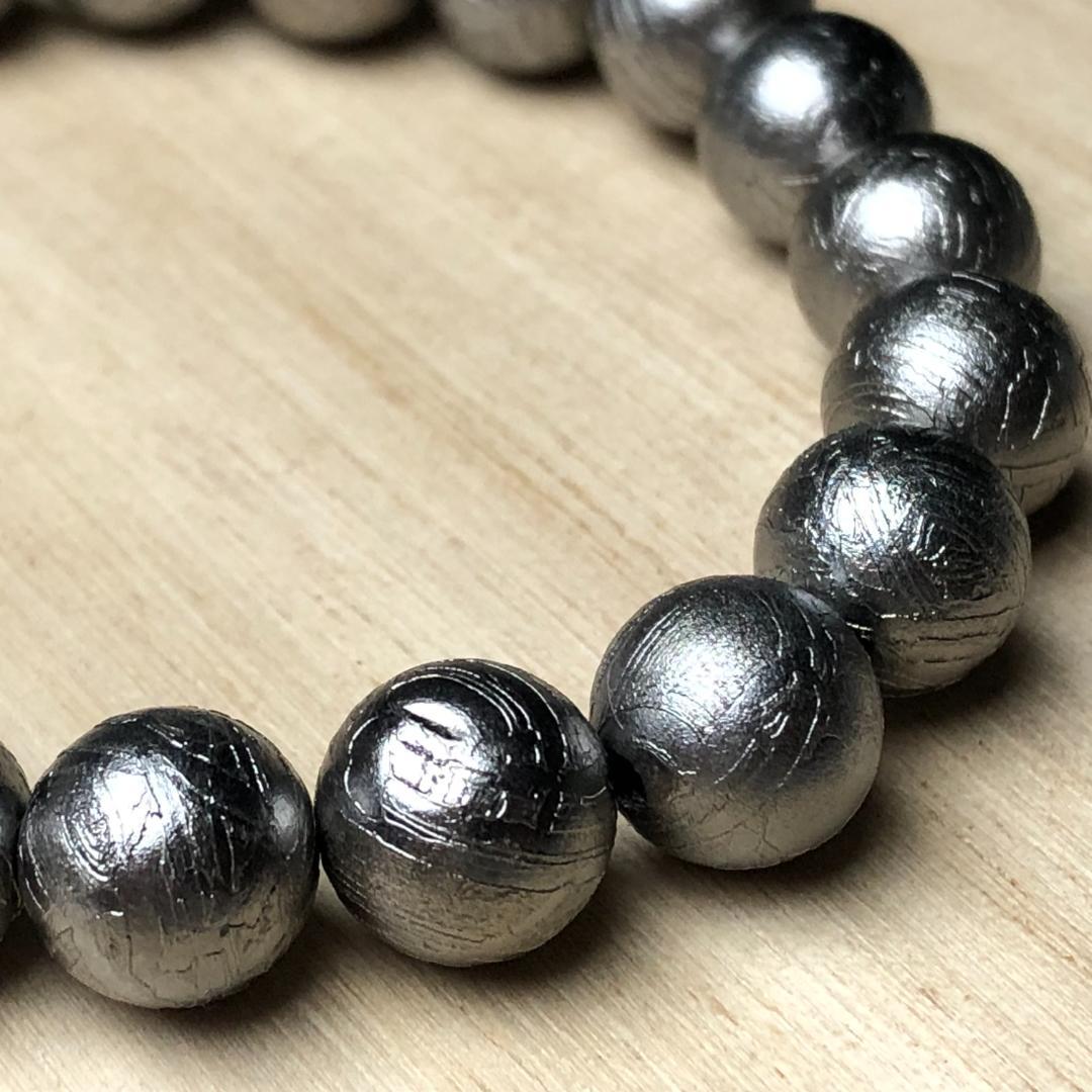 隕石 鉄隕石　アルタイ隕石　 ブレスレット　重さ77ｇ