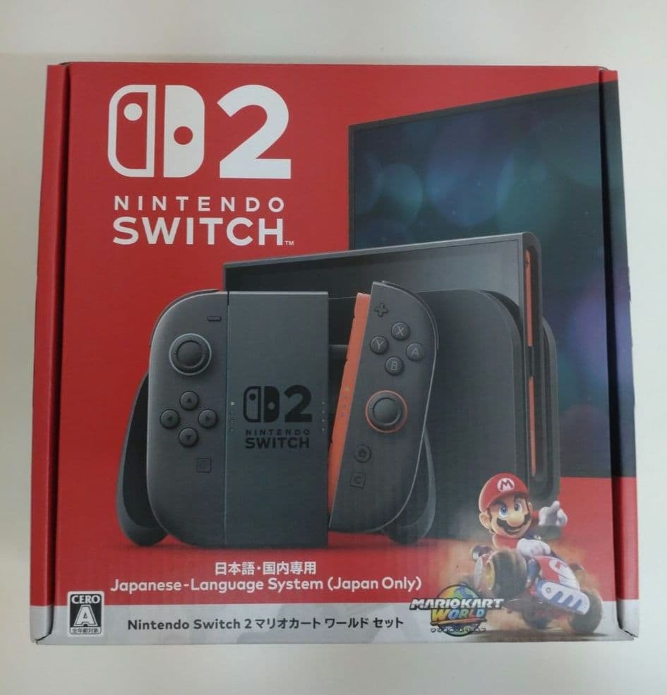【新品未開封】Nintendo Switch 2（日本語） マリオカート セット