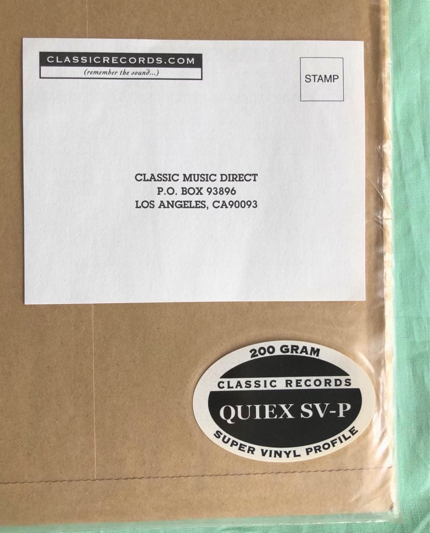 【クラシックレコーズ盤/USプレス】レッド・ツェッペリン　イン・スルー　BG刻印