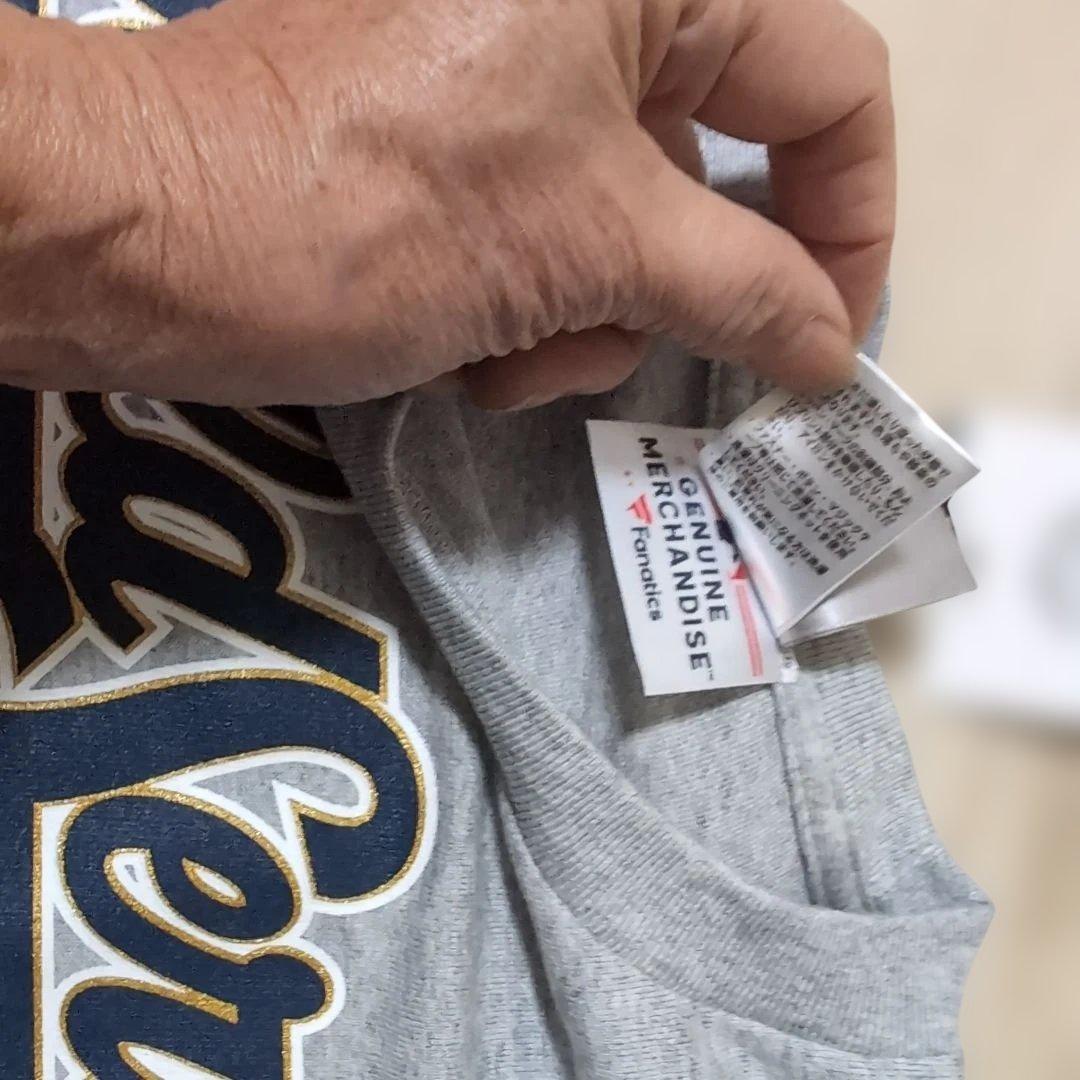 LA Dodgers ワールドシリーズ チャンピオン Tシャツ S グレー　96