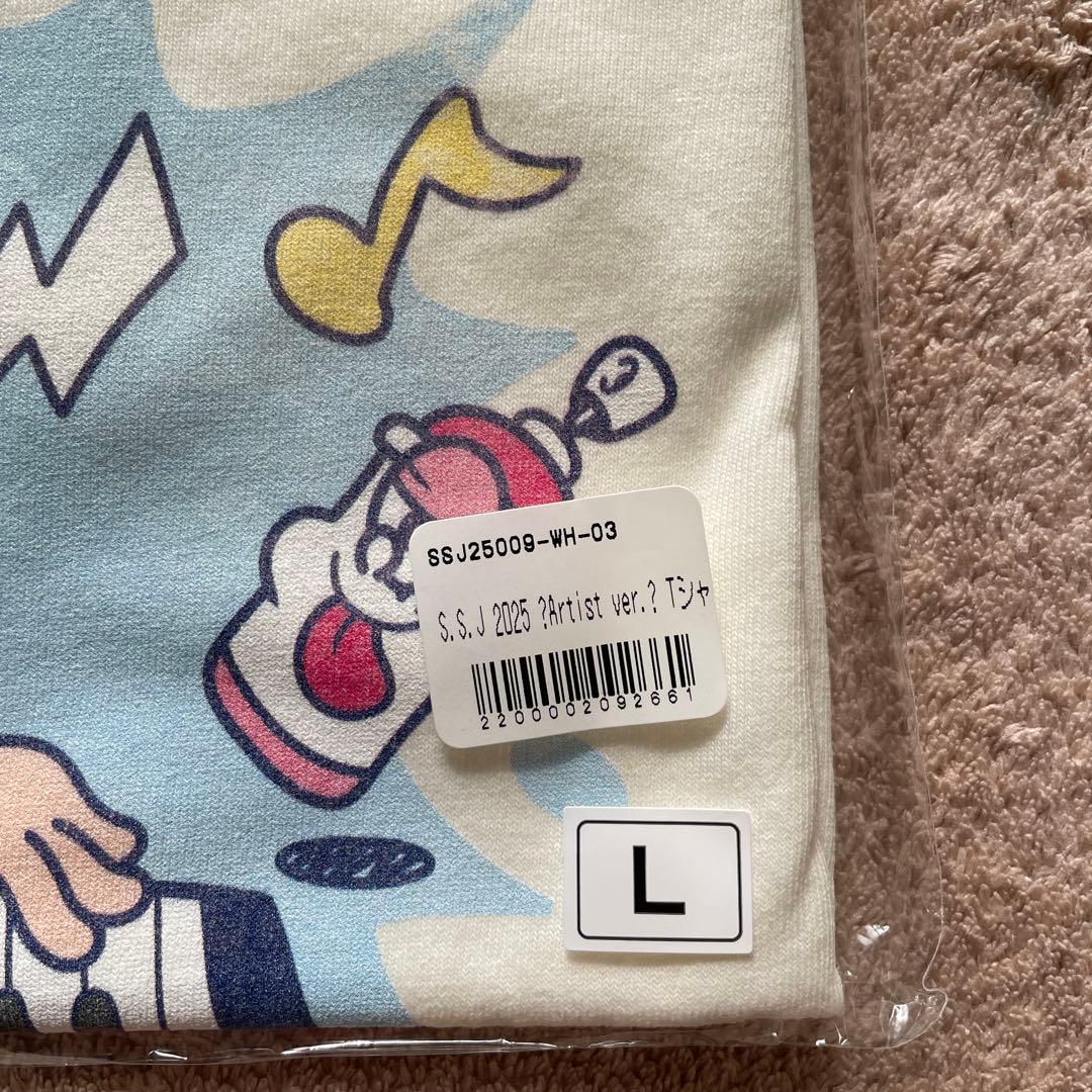 志尊淳　ssj 2025 Artist var.? Tシャツ　白　Lサイズ