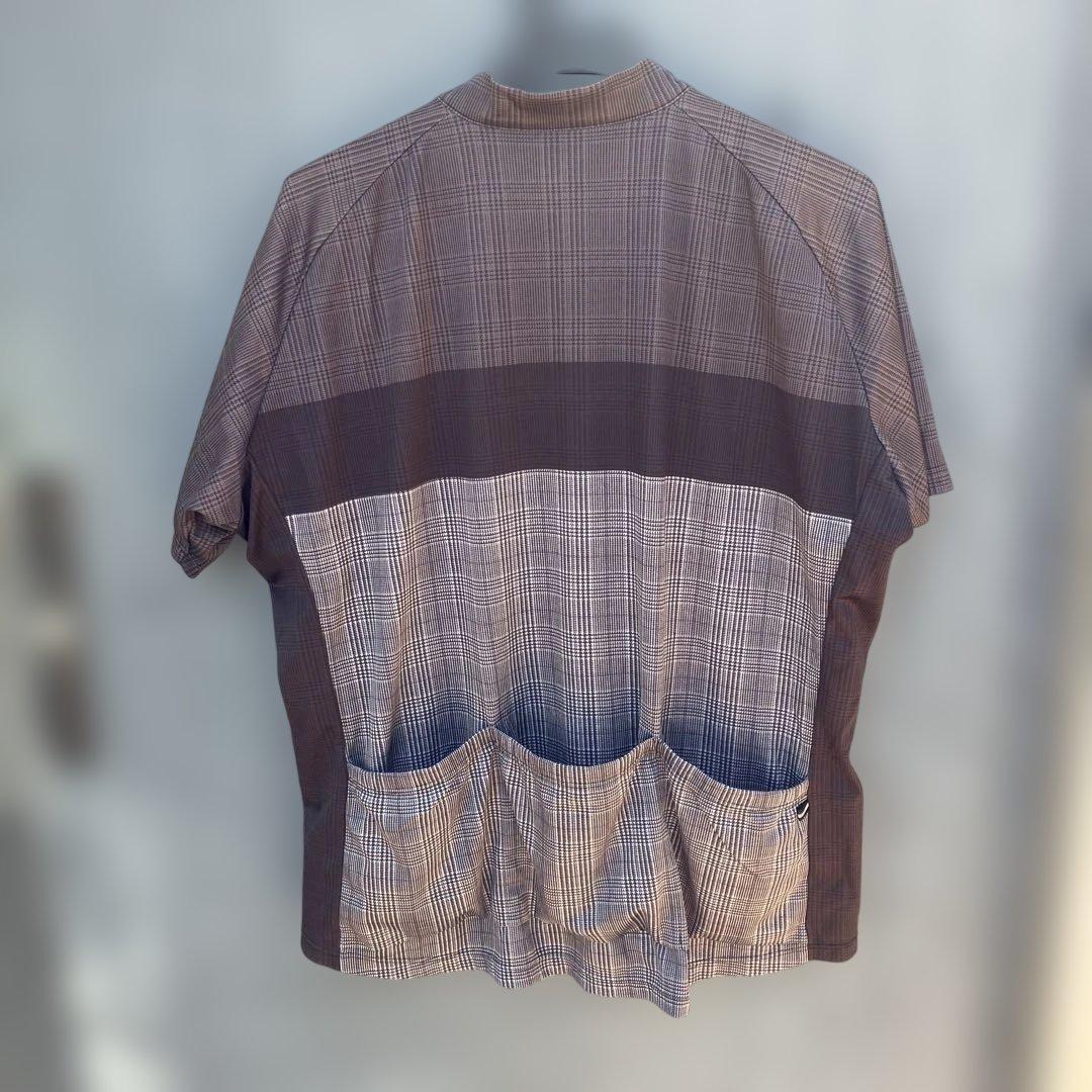 KAPELMUUR チェック柄サイクルジャージ WXL