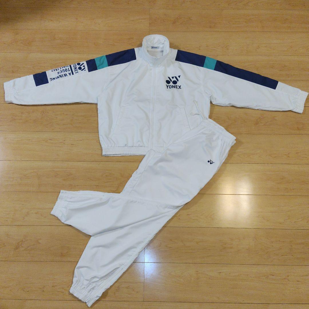 希少 ウィメンズM【YONEX】ヨネックス 裏地付ナイロン セットアップ 防寒着