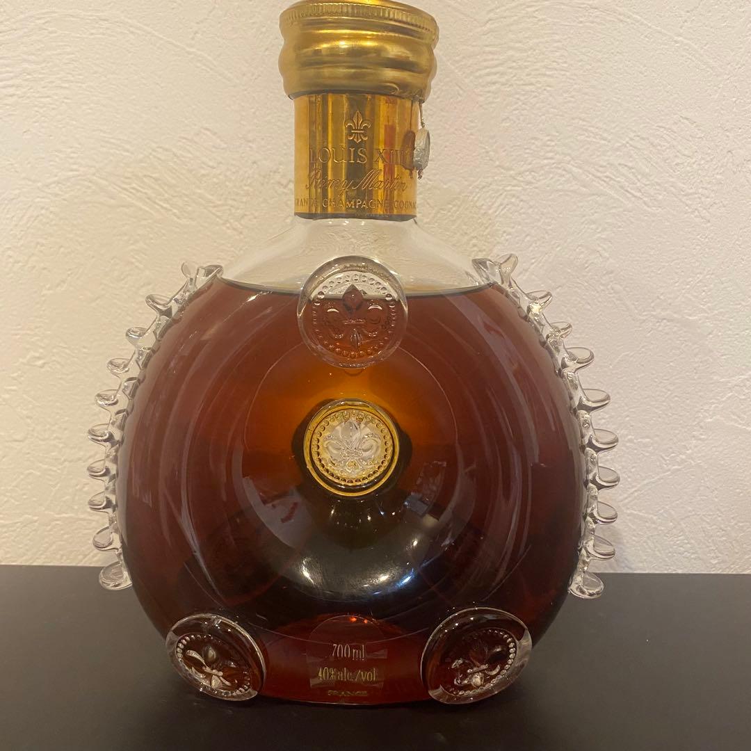 レミーマルタン　ルイ13世　金キャップ　四角形箱　グランドシャンパーニュ　古酒