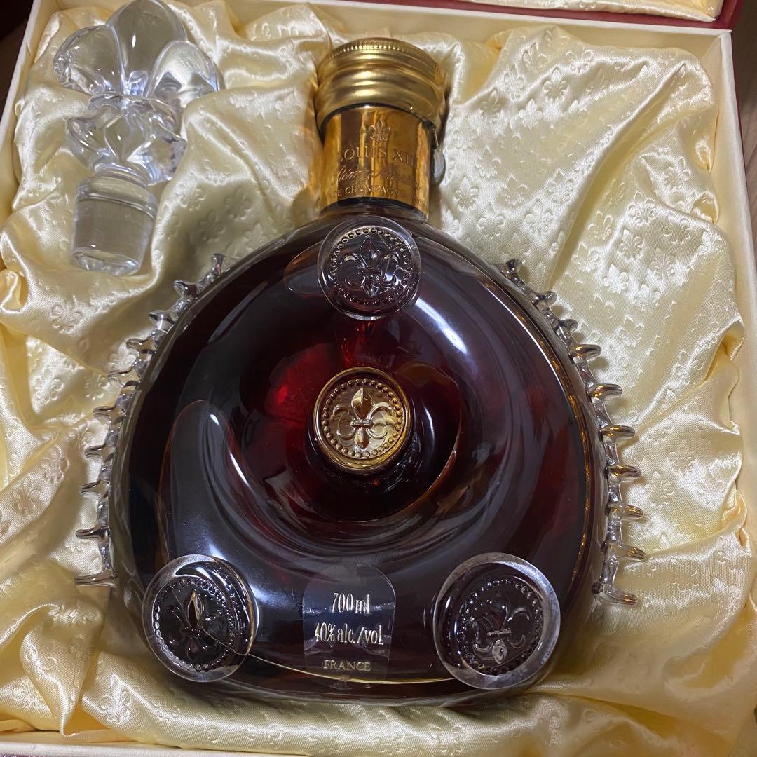 レミーマルタン　ルイ13世　金キャップ　四角形箱　グランドシャンパーニュ　古酒