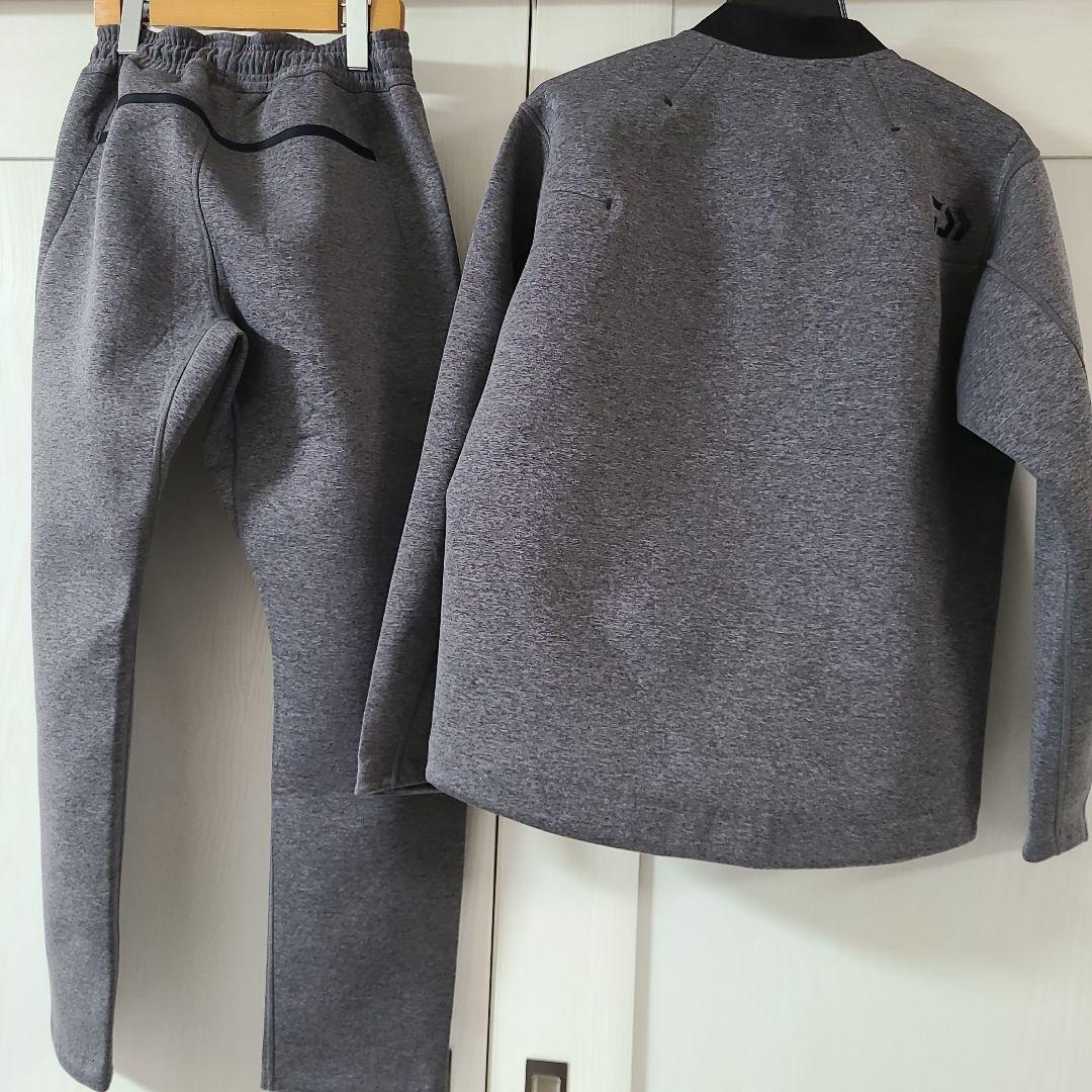 メンズ ダイワ 上下セット ウィンドブロックニットジャケット&パンツ