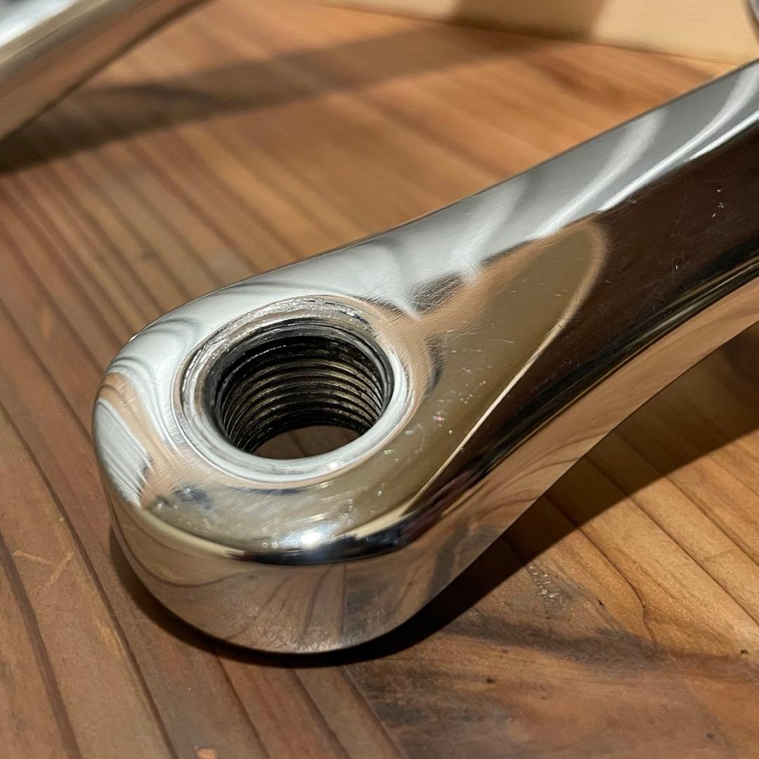 【鏡面仕上】SUGINO スギノ RD2 ピスト クランクアーム シルバー