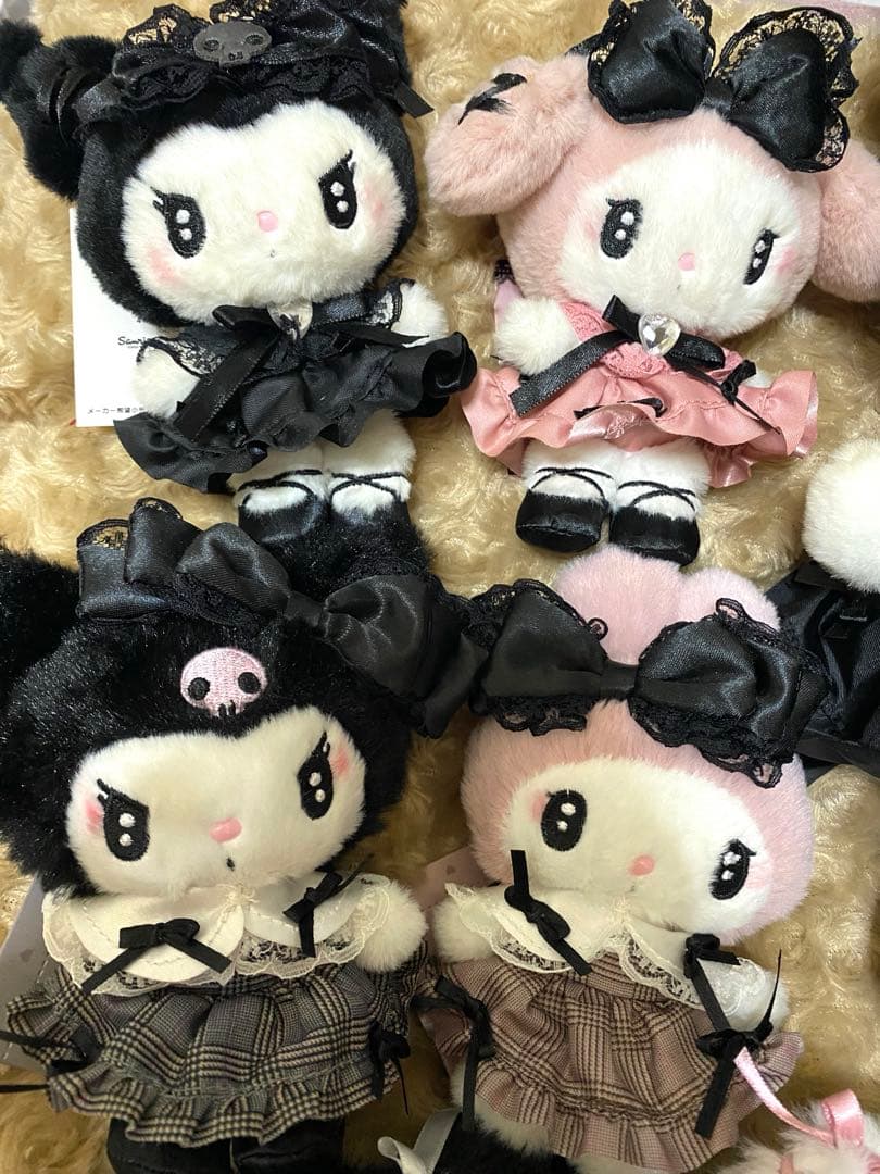 メロクロシリーズマスコットまとめ売り クロミ マイメロ サンリオ