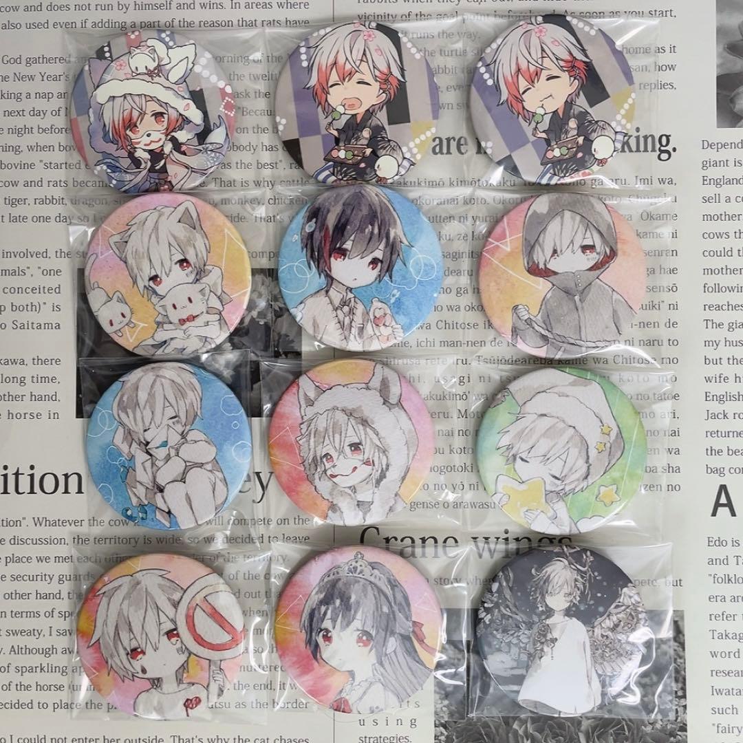まふまふ ひきライ ひき歌 ファミマ 缶バッジ アクリルキーホルダー まとめ売り