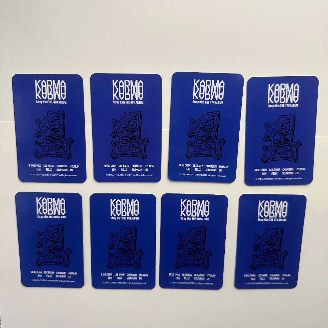 StrayKids KARMA 購入特典 トレカ 8枚