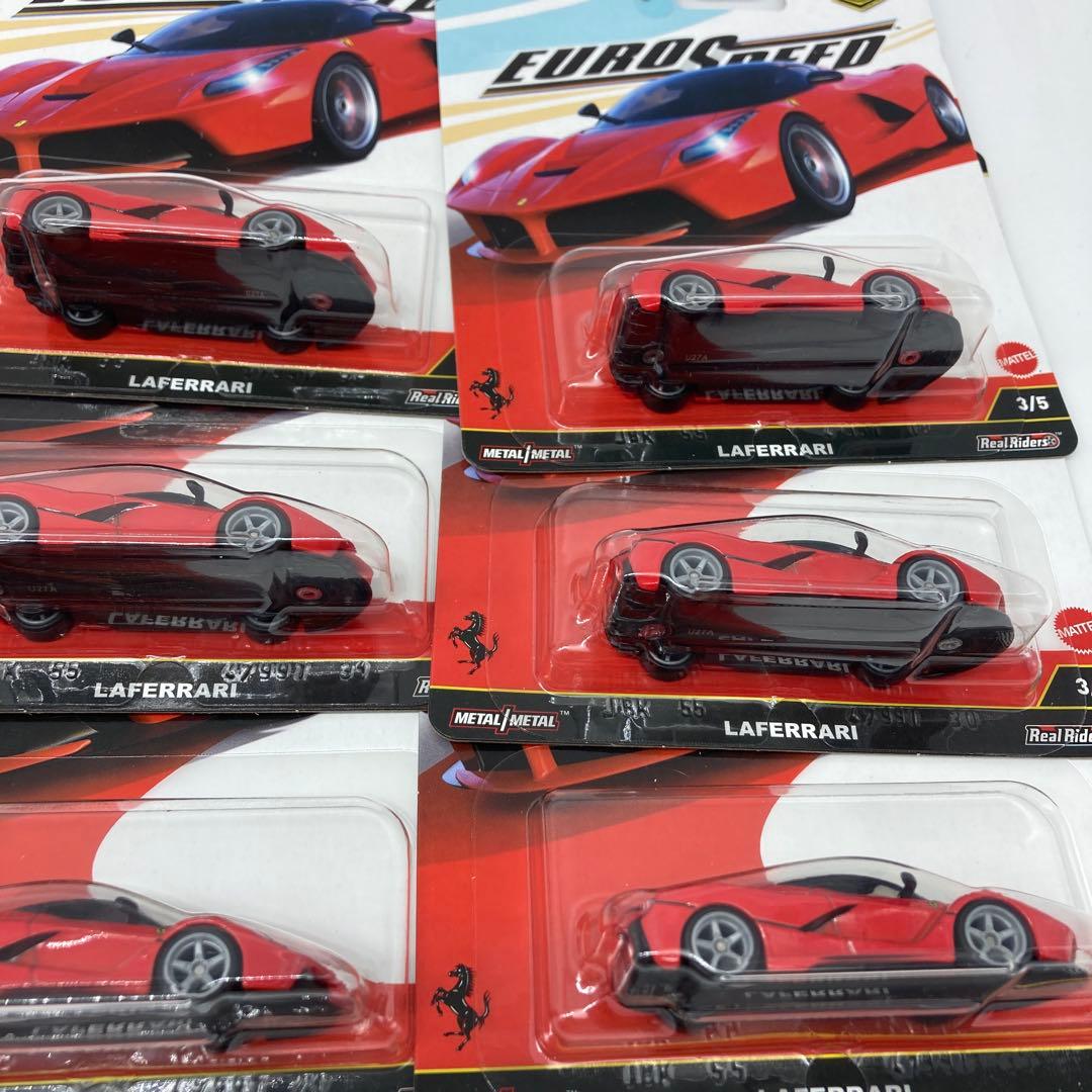 新品 Hot Wheels ユーロスピード ラフェラーリ レッド JBK55