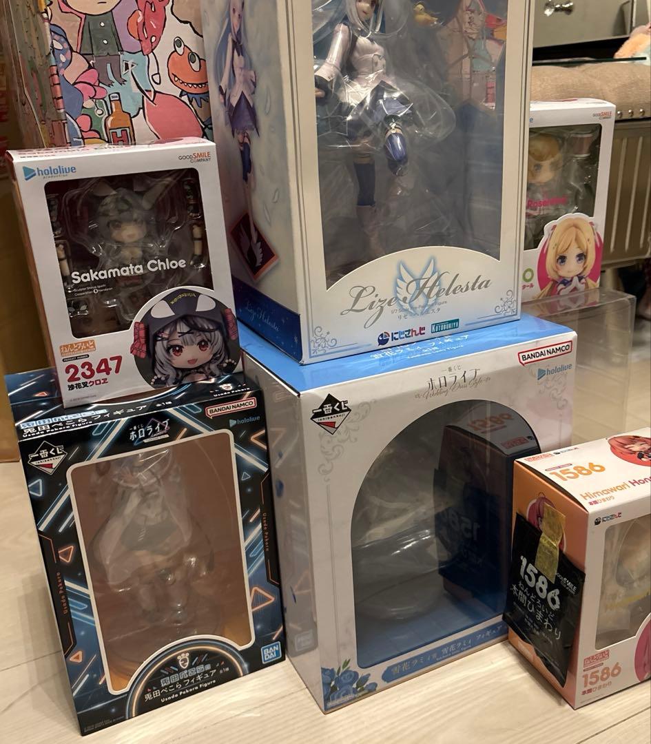 にじさんじ　ホロライブ　フィギュア7点セット まとめ売り