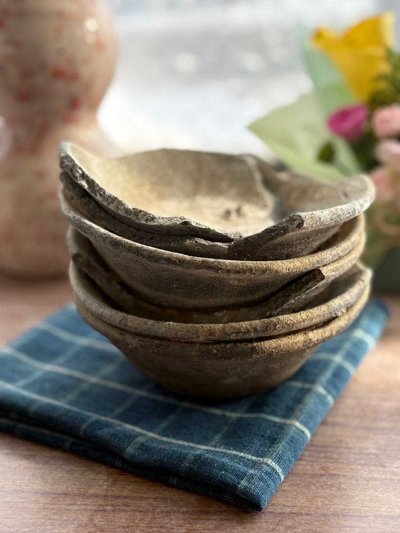 山茶碗　アンティーク　骨董　古道具