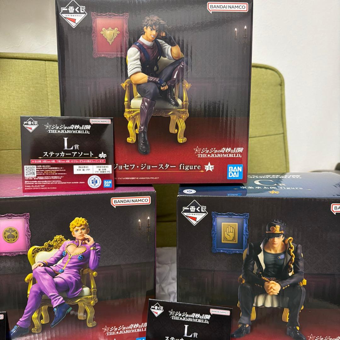 一番くじ ジョジョの奇妙な冒険　THE★JOJO WORLD ジョジョ　最安ウウ
