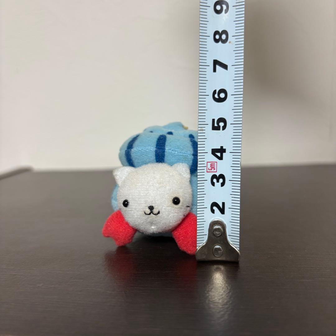 にゃんにゃんにゃんこ にゃんこ休み やどかりにゃんこ マスコットキーチェーン