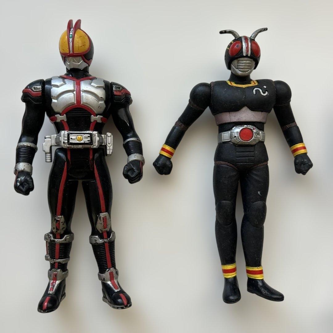 仮面ライダー　ソフビ／フィギュア　16体