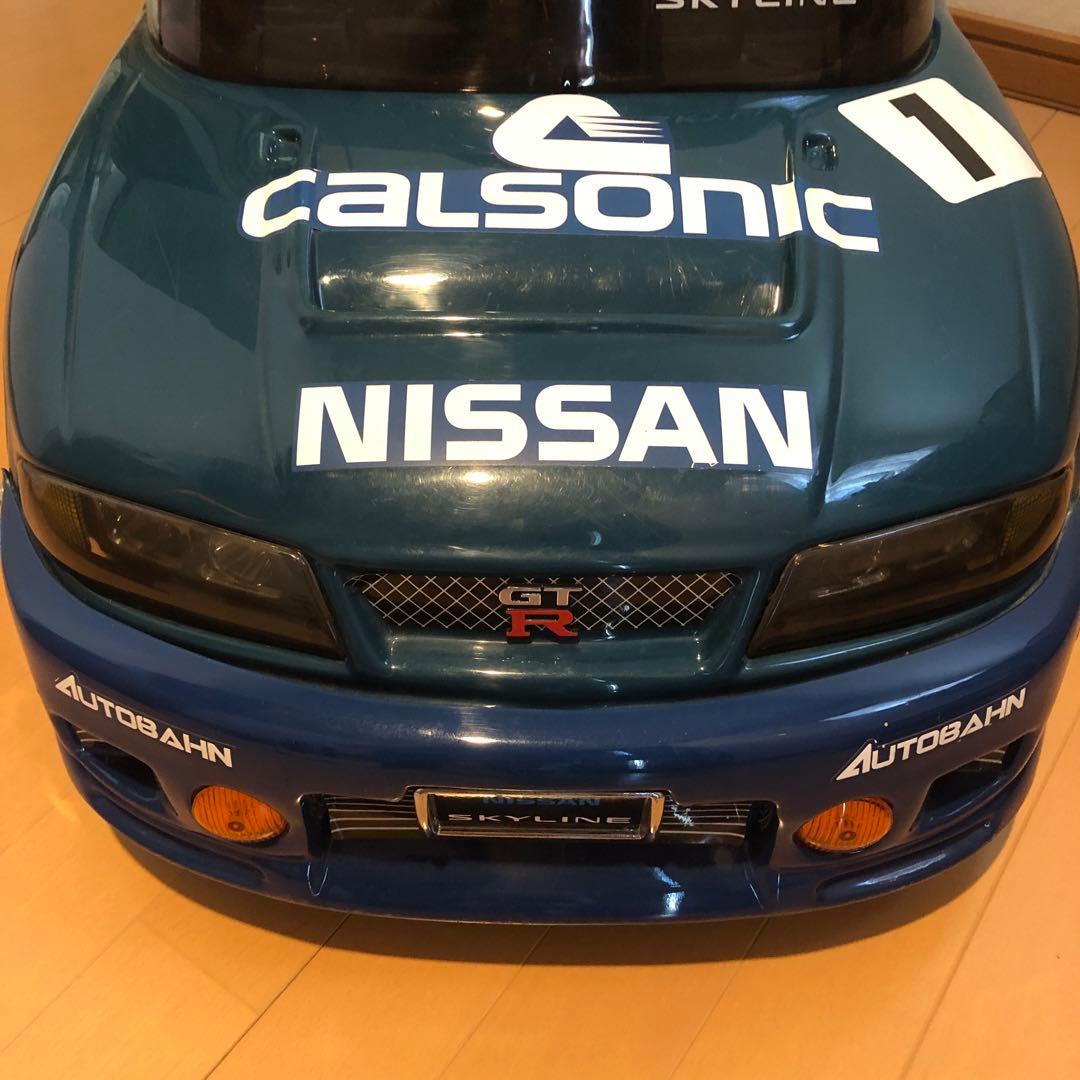 子供用足こぎペダル車NISSAN SKYLINE GT-R CALSONIC