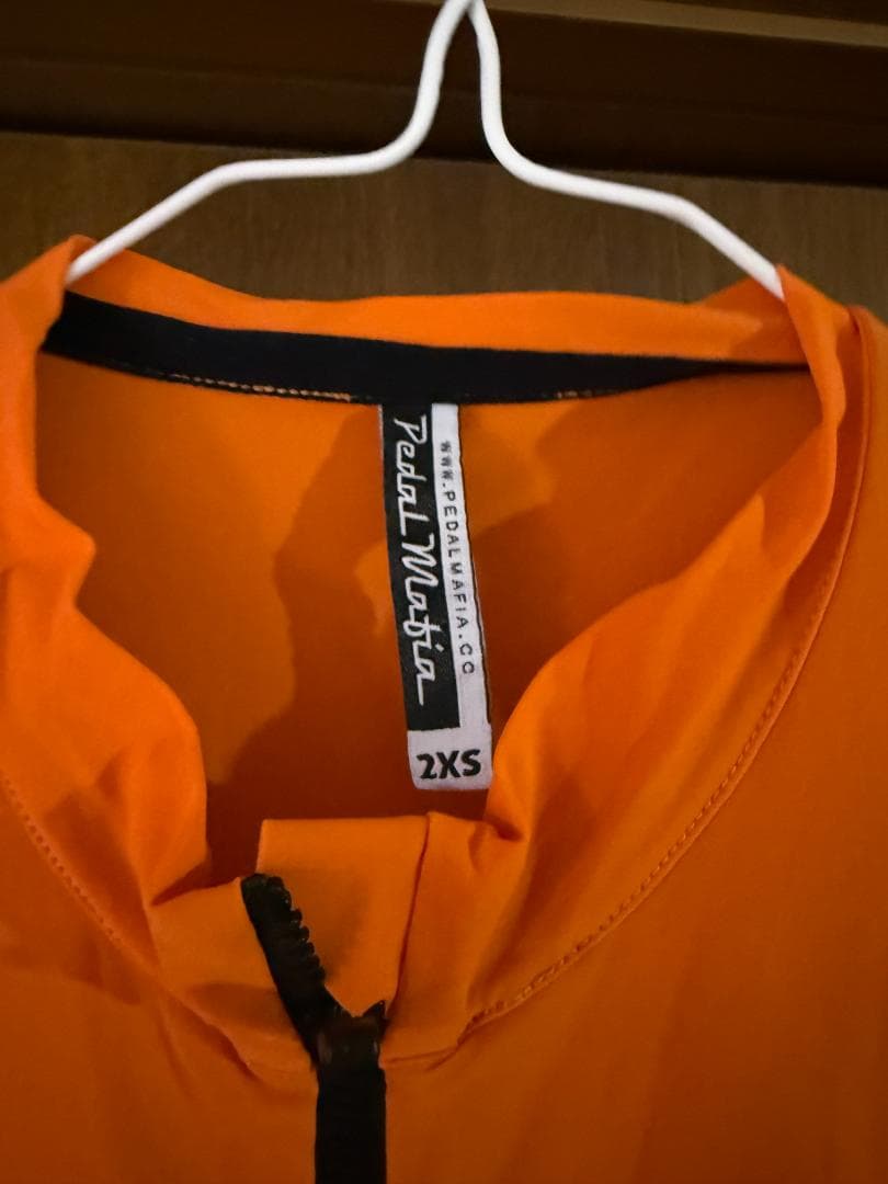【美品】Pedal Mafia PMCCジャージ オレンジ XXS