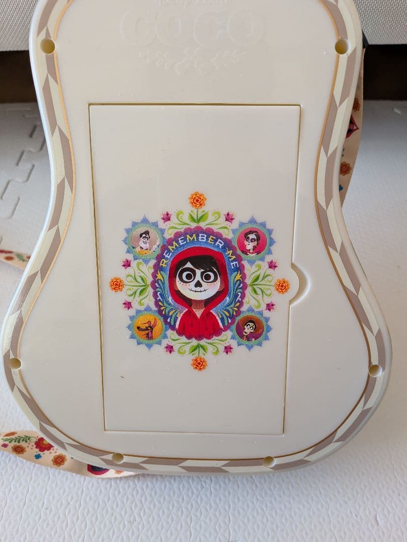 海外ディズニー　リメンバーミーCOCOギター　ポップコーン