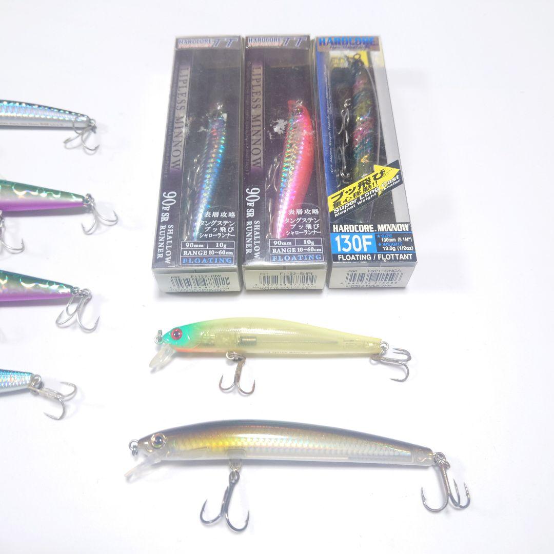 【新品美品あり】ミノー 10個セット