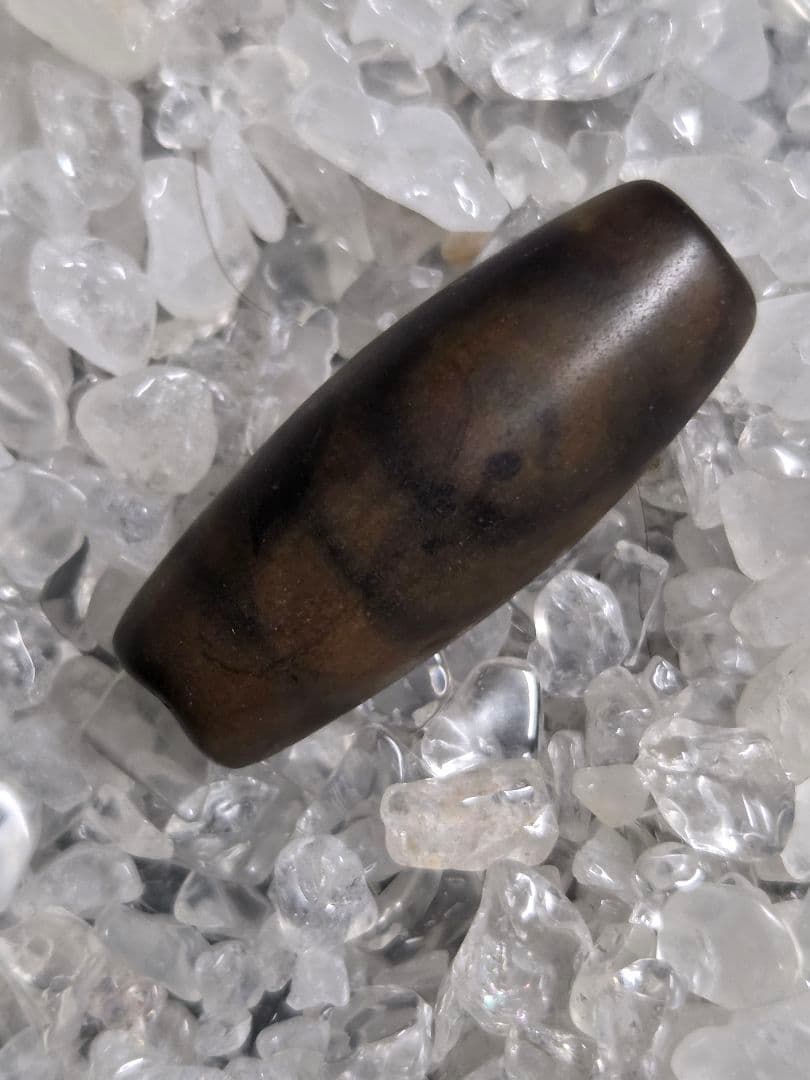 083　天珠　二眼天珠　開光堂様より　dzibeads！