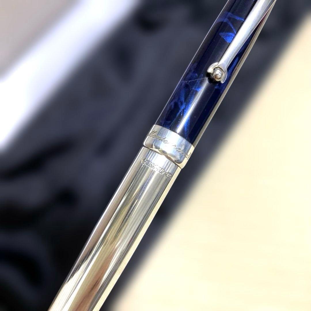 Montegrappaモンテグラッパ万年筆スターリングシルバーイタリア名門