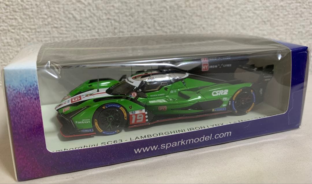 1/43 Lamborghini SC63 #19 2024年ルマン24時間