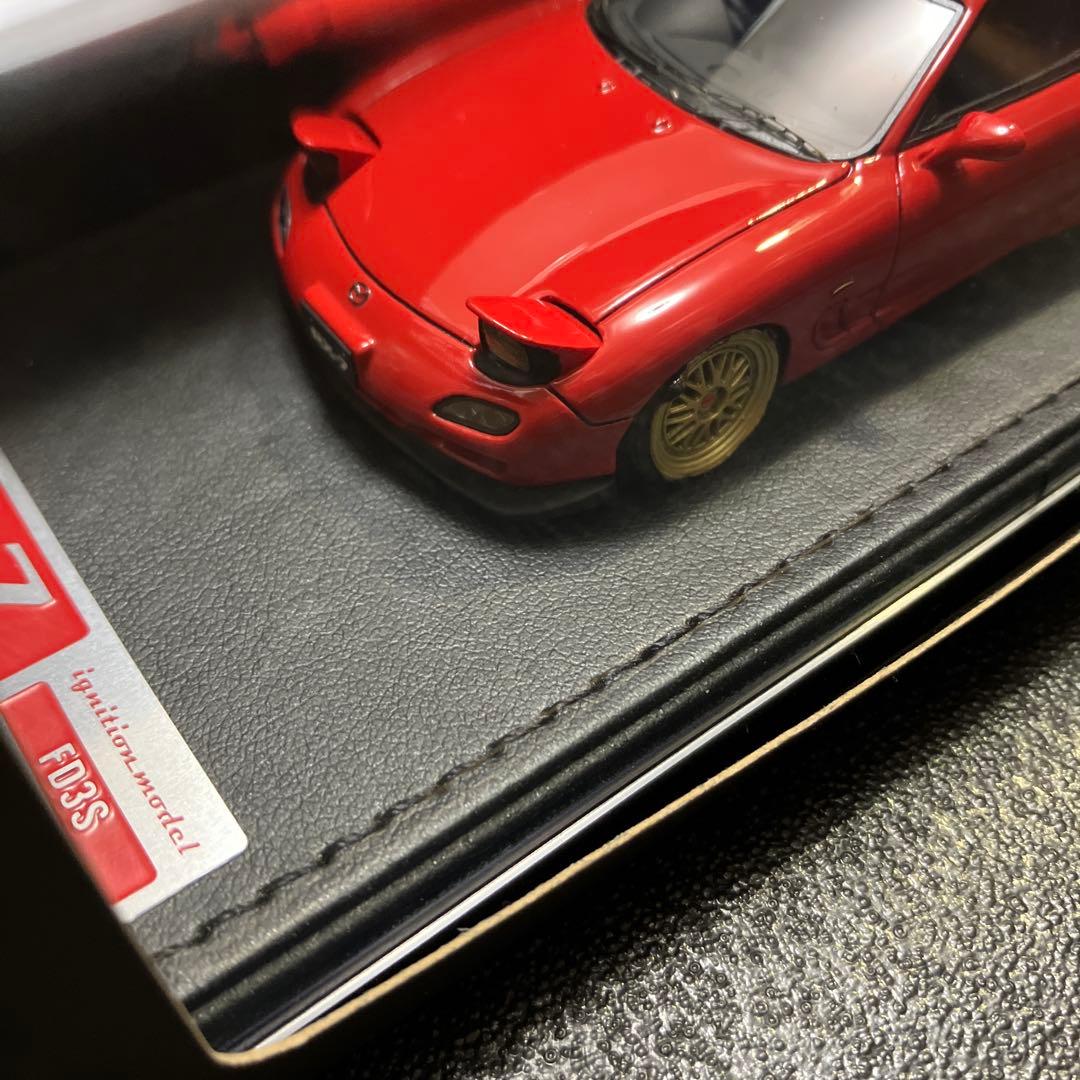 ミニカー 1/43 Mazda RX-7 (FD3S) Type RS Red