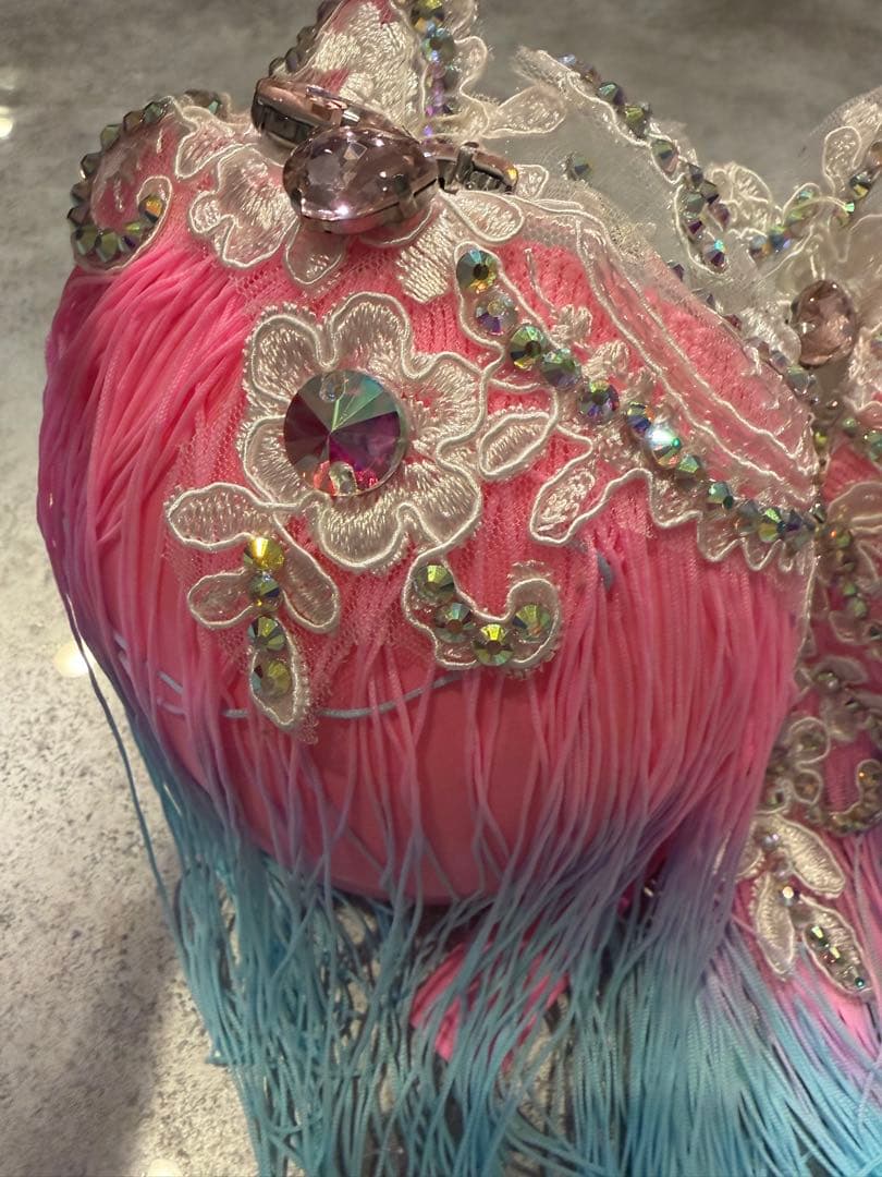 ベリーダンス衣装 ドラムソロ フリンジ