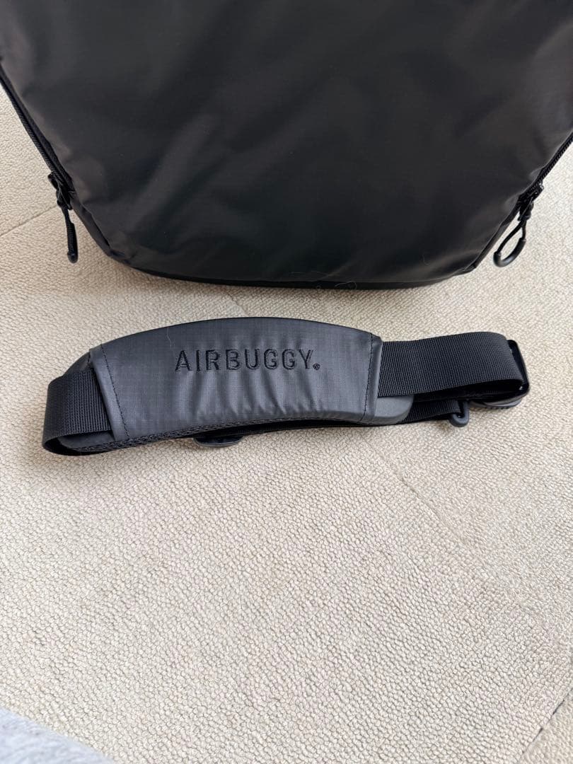 AIRBUGGY ブラック リュック型キャリーバッグ